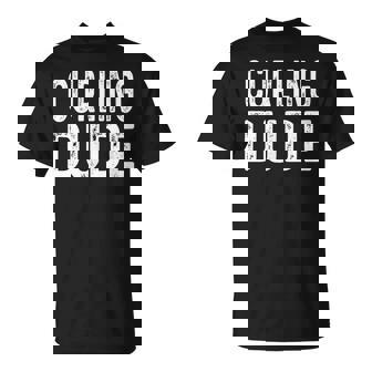 Curling Dude Distressed Curl Ice Sport Stone Rink Tank Top T-Shirt | Mazezy