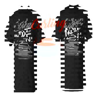 Curling Mode On Curler Stone And Winter Sports Team T-Shirt | Mazezy