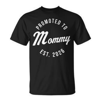 Cute 1St Time Mom Est 2026 New Mom New First T-Shirt - Thegiftio