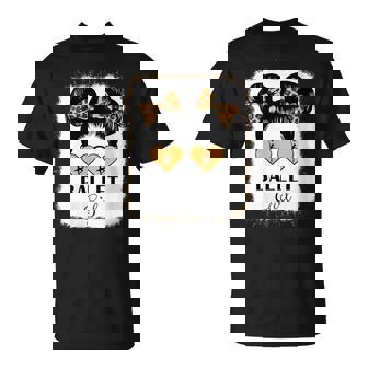 Cute Ballet Girl Bleached Leopard Ballet Dancer Ballerina T-Shirt | Mazezy