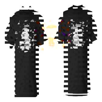 Cute And Cozy Spooky Halloween Pumpkin Ghost Tank Top T-Shirt | Mazezy