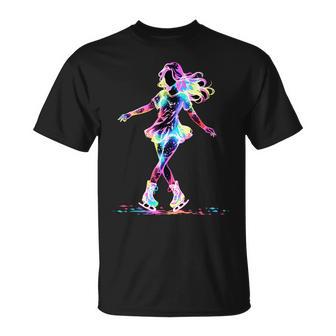 Cute Ice Skating Skater Figure Skating For Girls T-Shirt - Thegiftio UK