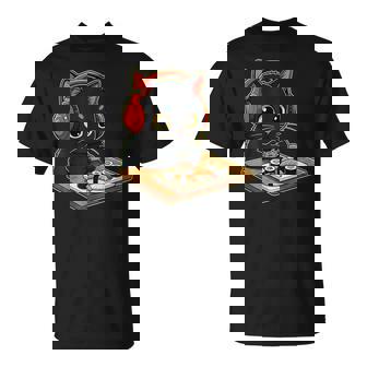 Cute Kawaii Cat Sushi Retro Japanese Cat Gaming T-Shirt | Mazezy