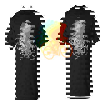 Cycling Racing Bike Men Women Kids Biking Rider Road Bicycle T-Shirt | Mazezy