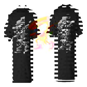 Dabbing Pizza Slice Dance Pizza Lover Boy Dancing Foodie T-Shirt - Monsterry