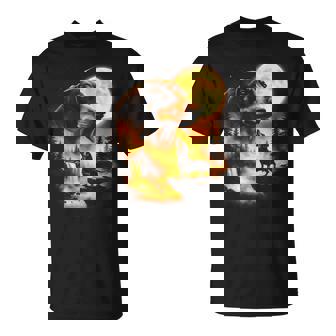 Dachshund Howling To The Moon Vintage 90S Retro Animal T-Shirt | Mazezy