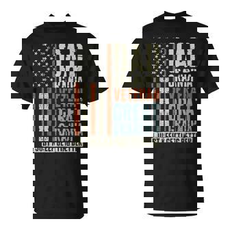 Dad Grandpa Veteran Great Grandpa T-Shirt | Seseable FR