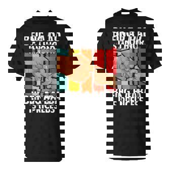 Being A Dad An Honor Baba Is Priceless T-Shirt | Mazezy