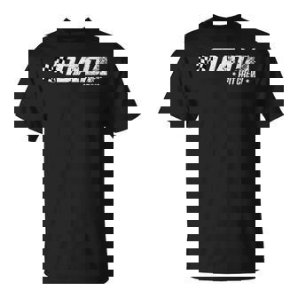 Dada Pit Crew Race Car Birthday Family Racing T-Shirt | Mazezy