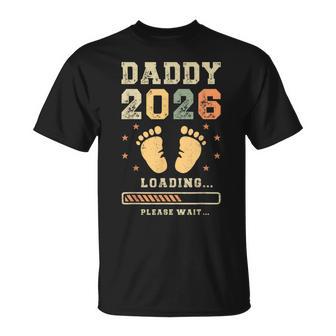 Daddy 2026 Loading Annuncio Di Un Bebè Papà In Attesa Maglietta - Novitaregali