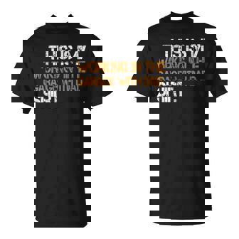 Daddy Son Matching This Is My Working In The Garage With Dad T-Shirt - Thegiftio