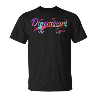 Damascus Syria Vacation Travel T-Shirt | Mazezy
