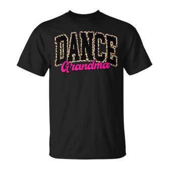 Dance Grandma Leopard Dancing Life Girls Dancer T-Shirt | Mazezy