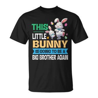 Dancing This Lil' Bunny Is Going To Be A Big Brother Again T-Shirt | Mazezy