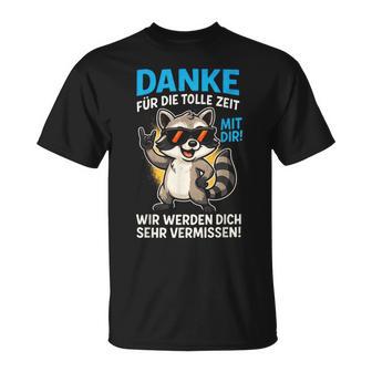 Danke Für Die Tolle Zeit Mit Dir Wir Werden Di T-Shirt - Geschenkecke