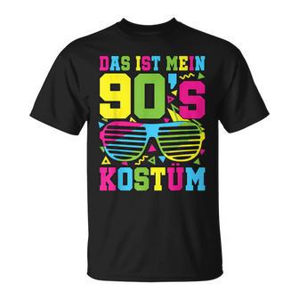 Das Ist Mein 90'S Kostüm 90Er Outfit Retro Motto Party T-Shirt - Geschenkecke