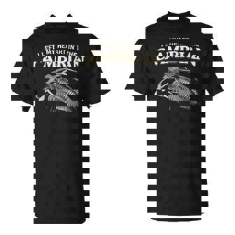 Dejé Mi Corazón En El Cámbrico Marrella Prehistoric Camiseta unisex - Regaloses