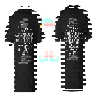 Delivery Driver Elf Job Title Christmas Matching T-Shirt | Mazezy