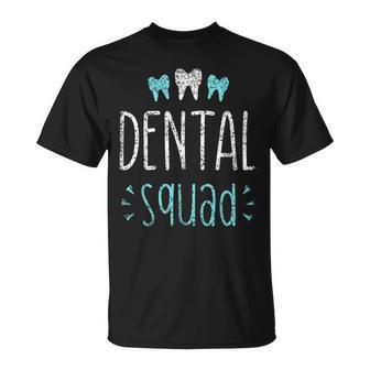 Dentist Squad Job Tooth Th Dental Assistant T-Shirt - Thegiftio