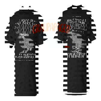 Deux Oiseaux Gris Du Gabon Quel Meilleur Qu'un Oiseau Gris Du Gabon T-Shirt - Cadeauxyz