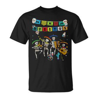 Dia De Los Muertos Papel Picado Calavera De Alfeñique T-Shirt - Cadeauxyz