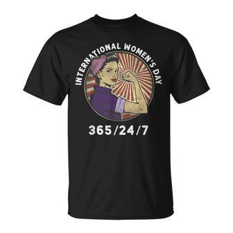 Día Internacional De La 2026 Give To Gain 8 De Marzo Camiseta unisex - Regaloses