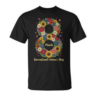 Día Internacional De La 8 De Marzo De 2026 Camiseta unisex - Regaloses