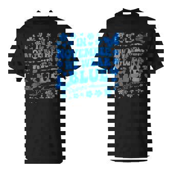 Diabetes Awareness In November Blue Butterfly T-Shirt | Mazezy