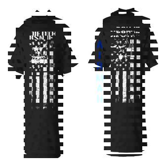 Dibs On The Airman US Flag Air Force Veteran Wife Girlfriend Tank Top T-Shirt | Mazezy