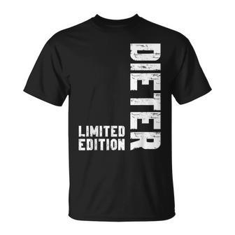 Dieter Lustigerpruchorname Name Geburtstag Geschenk T-Shirt - Geschenkecke