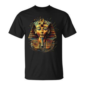Dieu Égyptien Toutankhamon Egypte Ancienne Égyptologie Pharaons T-Shirt - Cadeauxyz