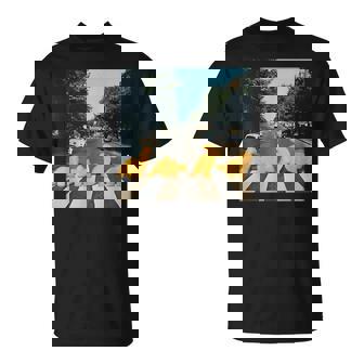 Dino Nuggets Crosswalk Dinosaur Rock Lover T-Shirt - Thegiftio