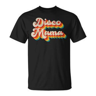 Disco Costume 70S Vintage Retro Disco Mama T-Shirt - Thegiftio UK