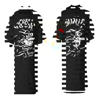 Diseño Divertido Gallina Graciosa Humor En Español Camiseta unisex - Regaloses