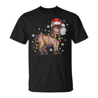 Disfraz Navideño De Burro Ropa Infantil Entrega De Regalos Camiseta unisex - Regaloses