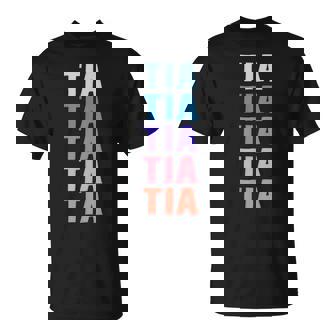 Divertido Regalo Nombre Tia Personalizado Primer Nombre Camiseta unisex - Regaloses