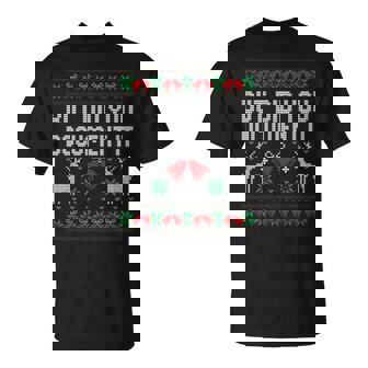 But Did You Document It Office Christmas Ugly Sweater T-Shirt - Monsterry