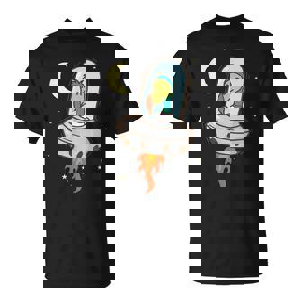 Dodo In Space Bird From Mauritius T-Shirt | Mazezy