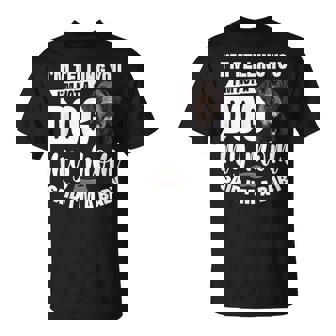 Dog Mom Dog Owner I´m A Baby German Wirehaired Pointer T-Shirt | Mazezy