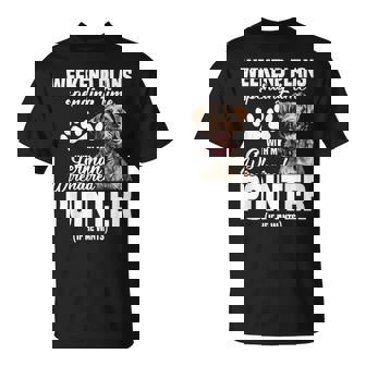 Dog Owner Pet Lover Time With German Wirehaired Pointer T-Shirt | Mazezy