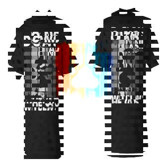 Dog Paws And White Claws T-Shirt | Mazezy