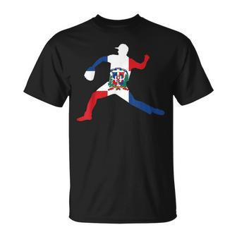 Dominican Flag Dominican Republic Baseball T-Shirt - Thegiftio UK
