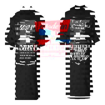 Dominican Republic Long Ago Country Flag Dr Native Tシャツ - Kawaiitshirt