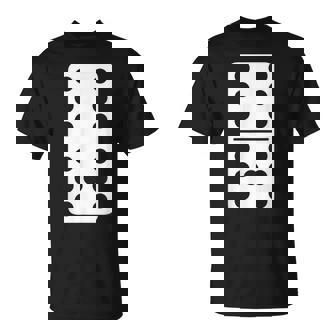 Domino 6 And 7 Matching 67 Domino Lovers Costumes 6-7 T-Shirt - Seseable