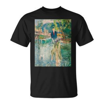 Donald Trump Impresionismo Arte Movimiento Retrato Camiseta unisex - Regaloses