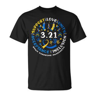 Down Syndrome Awareness Day Chromosome 21 Trisomy Awareness T-Shirt - Thegiftio UK