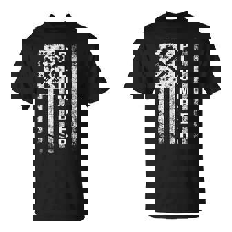 Drapeau De Plombier – Cadeaux Pour Plombier Drôle T-Shirt - Cadeauxyz