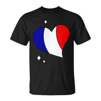 Drapeau France Bleu Blanc Rouge 14 Juillet Fierté Française T-Shirt - Cadeauxyz