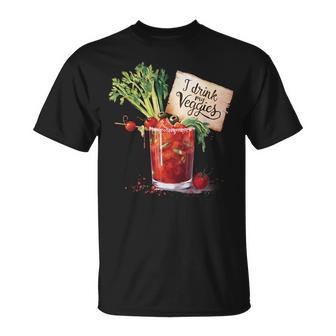 I Drink My Veggies T-Shirt - Thegiftio UK