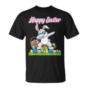Drôle De Pâques Avec Lapin Dabbing T-Shirt - Cadeauxyz